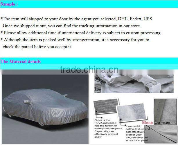 Waterproof Function and PVC,polyester Material cover