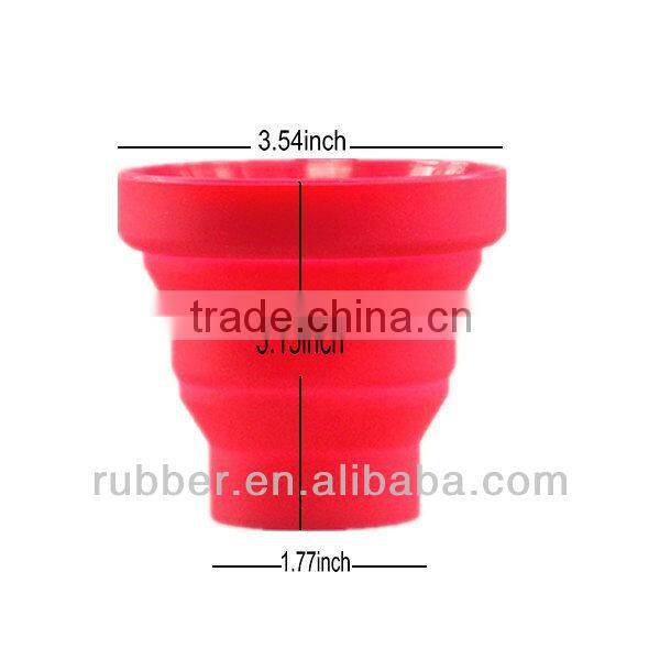 economic foldable& eco-friendly &safty soft silicone cup