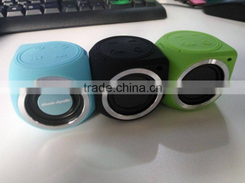 Mini music bluetooth speaker ,outdoor sport speaker , super bass speaker with TF card