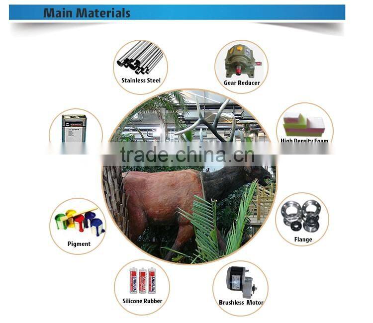 Life size simulation mechanical panda model for sale