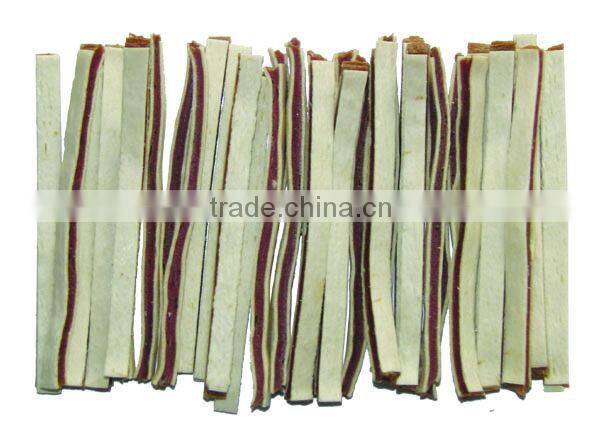 Pollock Beef Sandwich for Dog Wholesale Bulk Dry Pet and Dog Food Factory Dog Treat Dog Training Treat Dog Snacks