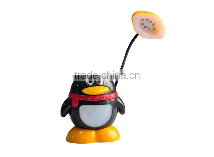 Penguin-look cute wireless table lamps