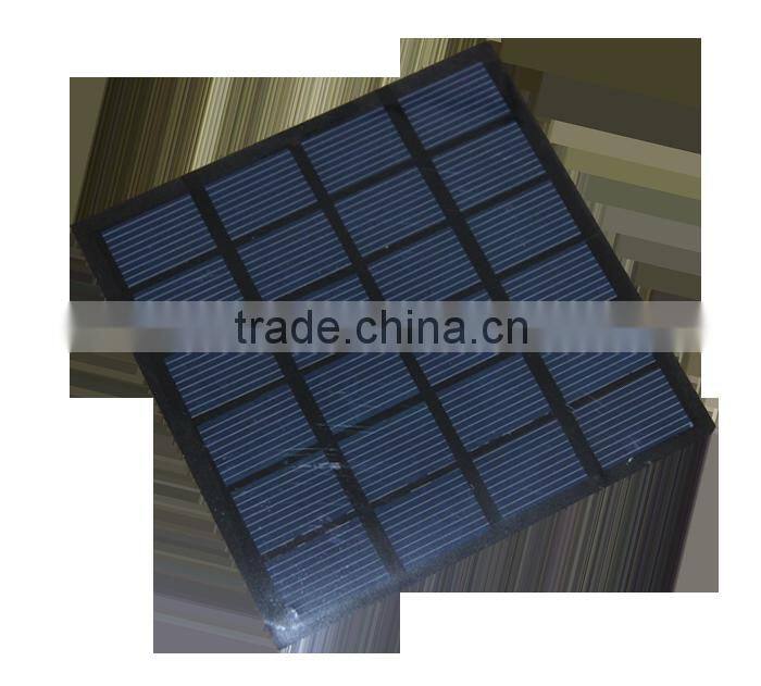 OEM 1.5W 6V Small size customized PET solar panel