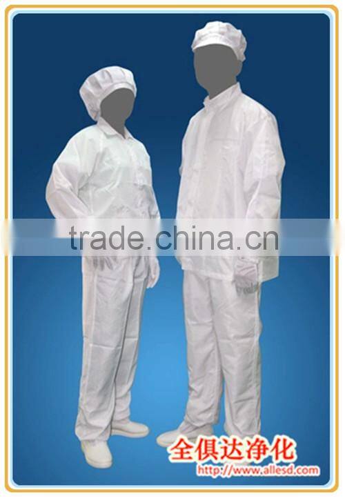Cleanroom Dustproof Blue Anti Static Clothes