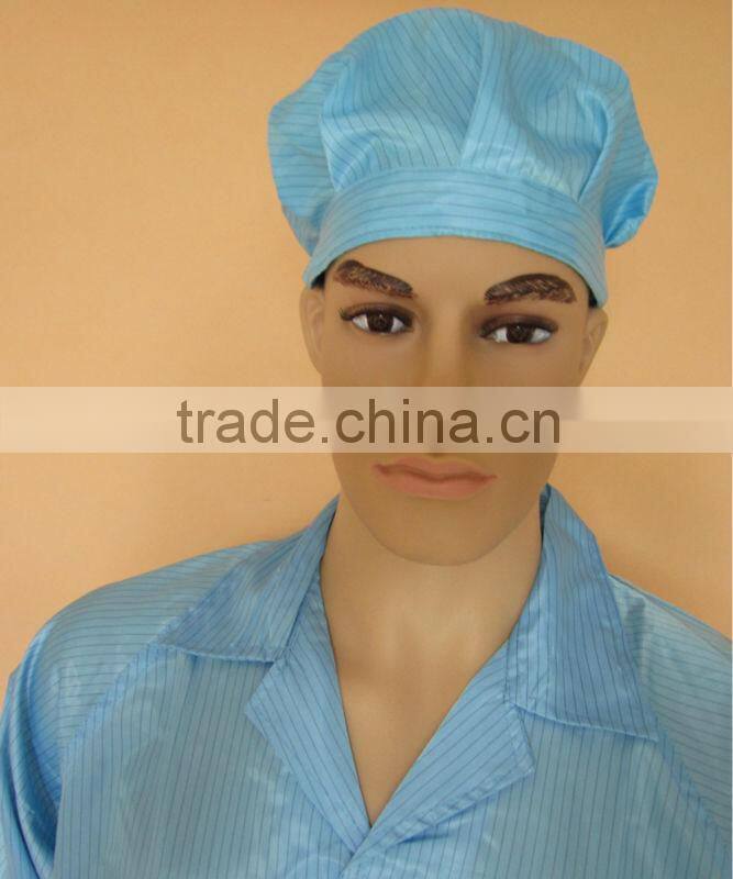black cleanroom anti-static baseball cap