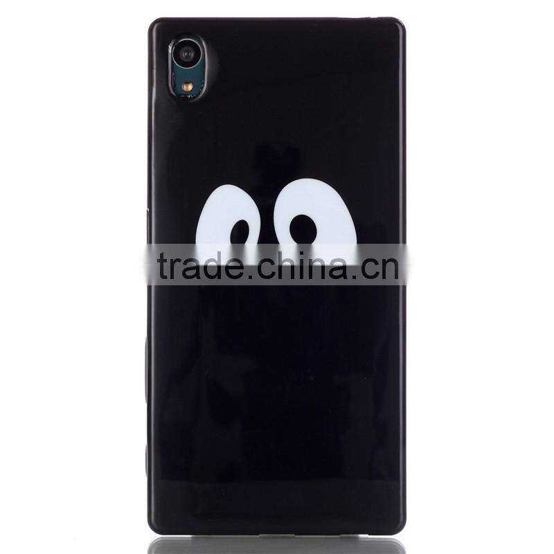 Customed Color Printing TPU Jelly Back Cover Case For Sony Xperia Z5