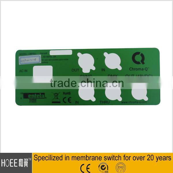beautiful design self adhesive plastic graphic overlay