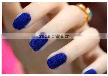 New Fashion 12 Pots Villus Powder Velvet Flocking Powder 3d Nail Art Tips Decoration Set