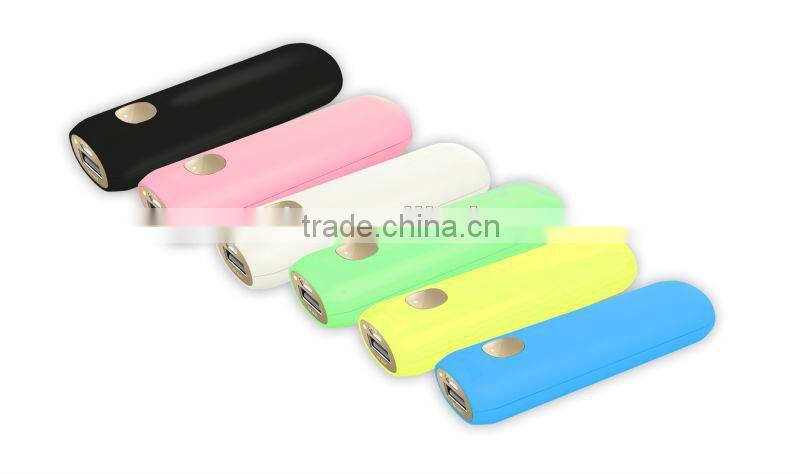 Mini Premium Ultra Compact ABS Portable Charger 2200mAh Portable Battery Charger, Portable Phone Charger, USB Battery