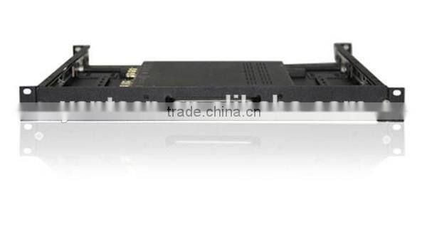 IPS panel Rack mount 17.3inch broadcast hd sdi monitor with PAL/NTSC/SECAM auto detect and select