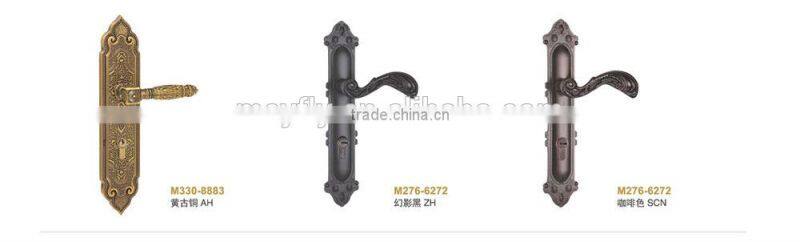 High quality TRI-CIRCLE European style door lock types,European door handle lock,door lock type