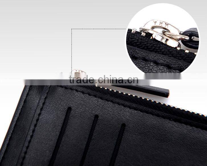 Leather manufacture product men business wallet China