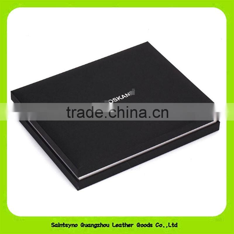 16017 Promotional item for key holder,leather belt and leather wallet gift set for VIP