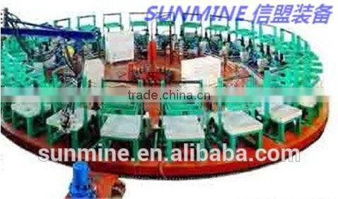 Automobile seat headrest foaming line