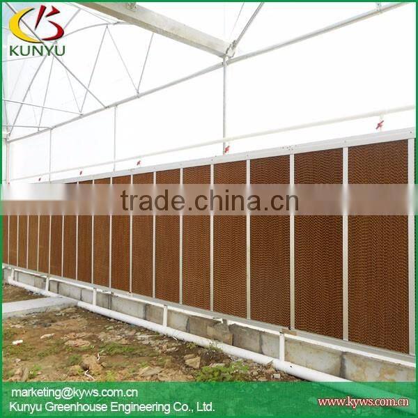 Agricultural greenhouse evaporative cooling pad for sale