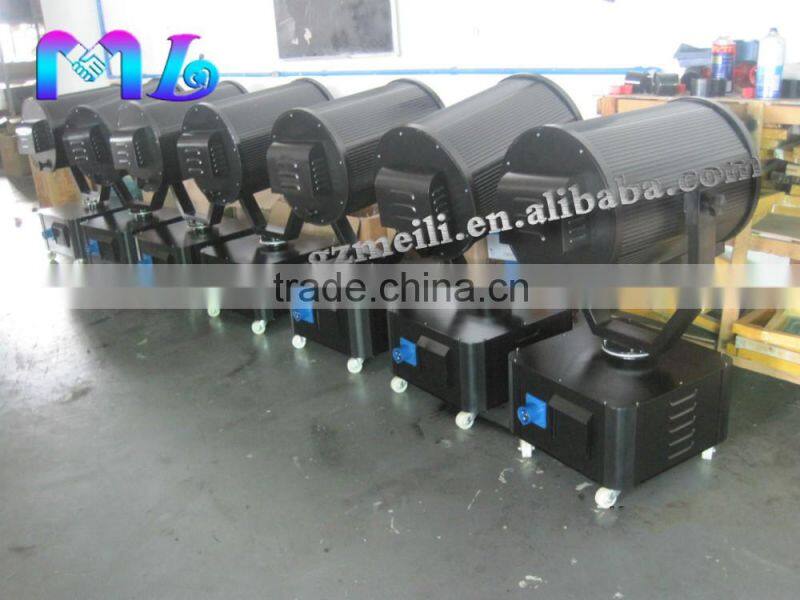 China Supplier single color high power outdoor dmx one head searchlight with xenon lamp