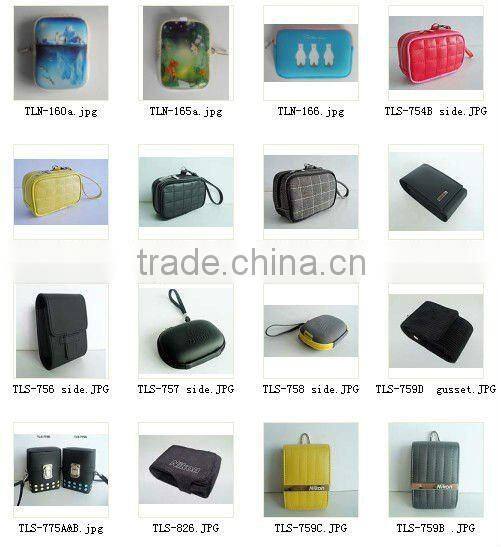 Hard eva leather camera bag