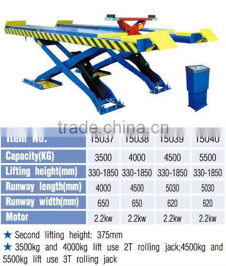 Large Platform Scissor Alignment Lift