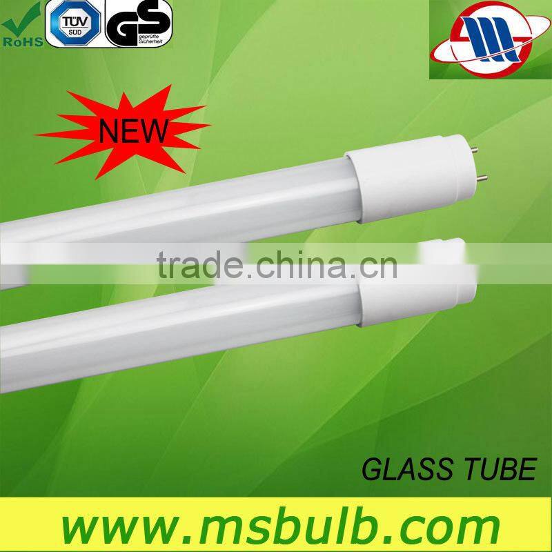 led glass t8 tube glass tube 9w 18w 24w 1.2m 1.5m led glass tube