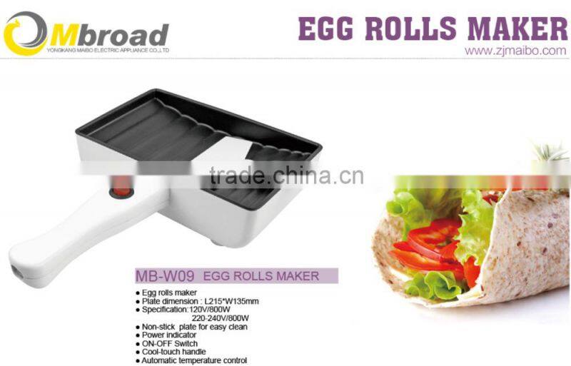 Cordless Crepe Maker egg rolls maker totilla maker machine pancake maker