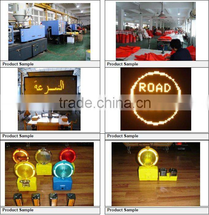 Solar LED Aluminum Reflective Traffic Sign(SS19)