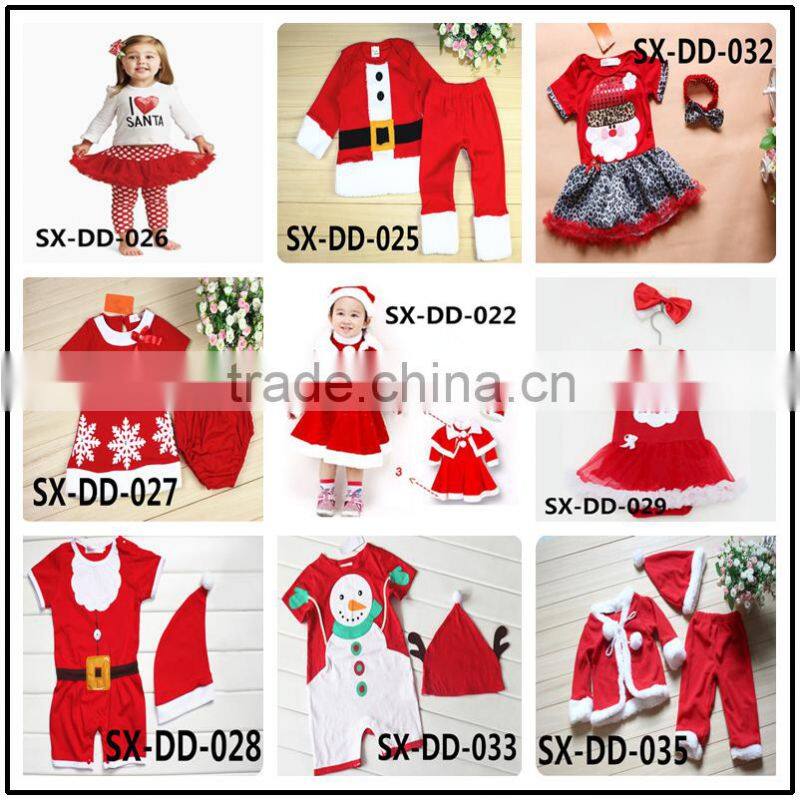 christmas family baby wears