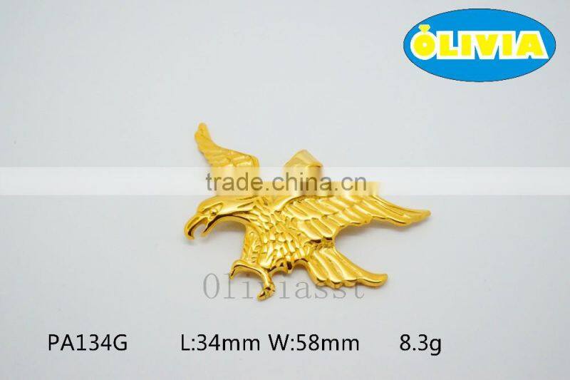 Olivia 2016 New Fashion Modern 316 Stainless steel Cast Metal Strong Eagle Pendant