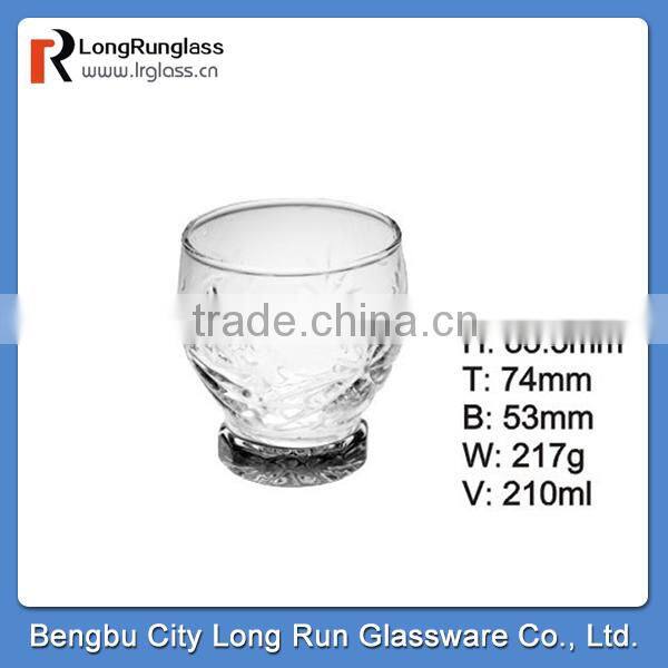 LongRun 300ml handmade shot glass drinking glass whisky cups with high quality