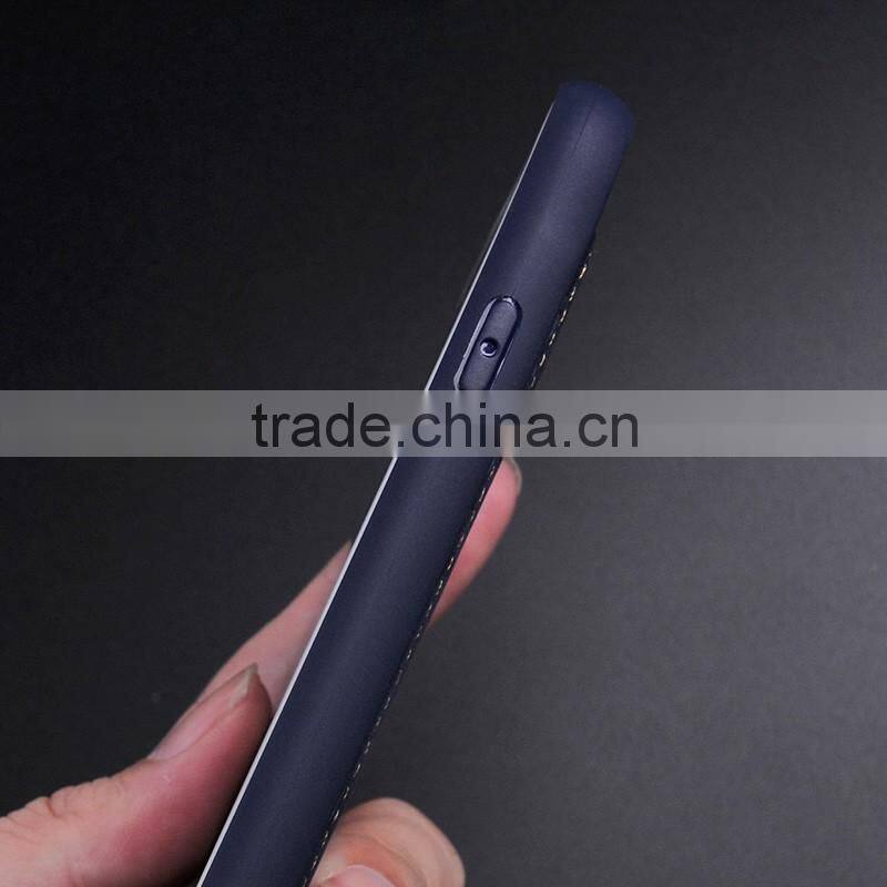high quality fancy ultra thin shockproof Leather +tpu hybird shell phone case for iphone7