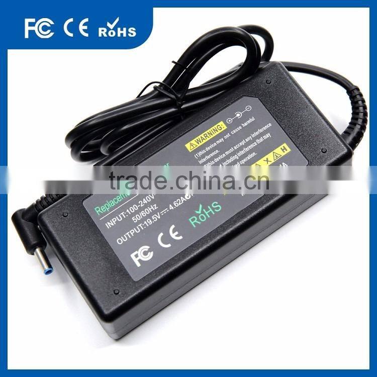 For HP Laptops Usage 90W 19.5V 4.62A AC/DC Laptop Power Adapter 100-240V