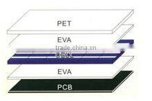 High-end PET laminated solar panel/solar module