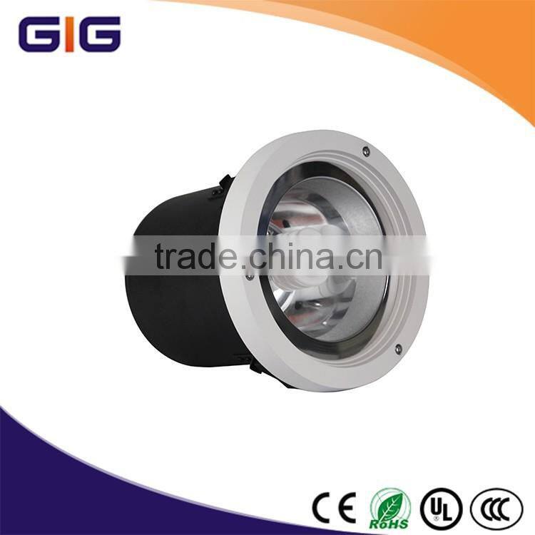 LED CFL aluminum die cast shell down light 20W 26W