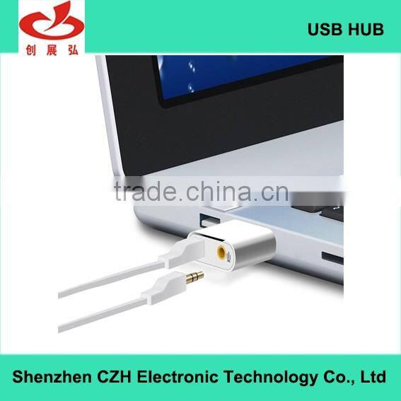 New Model External USB virtual 7.1 channel sound card for PC