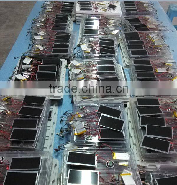 4.3 inch TFT LCD video module for greeting card