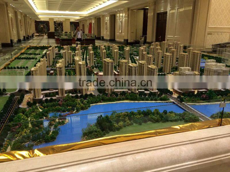3d miniature architectural scale models maker from China/SH building scale model making company