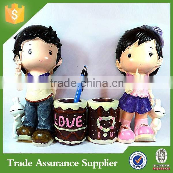 High-Quality Resin Brush Pot Custom