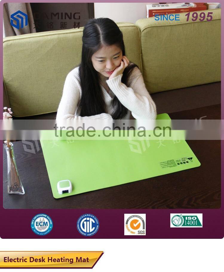 China supplier Smart Warm Automatic Shutdown PTC Nanometer Desk Heating Mat