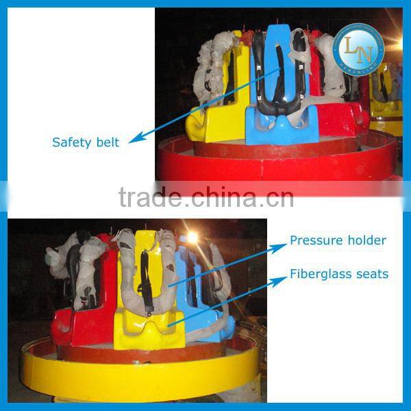 Amusement playground ferris ring car ride for sale