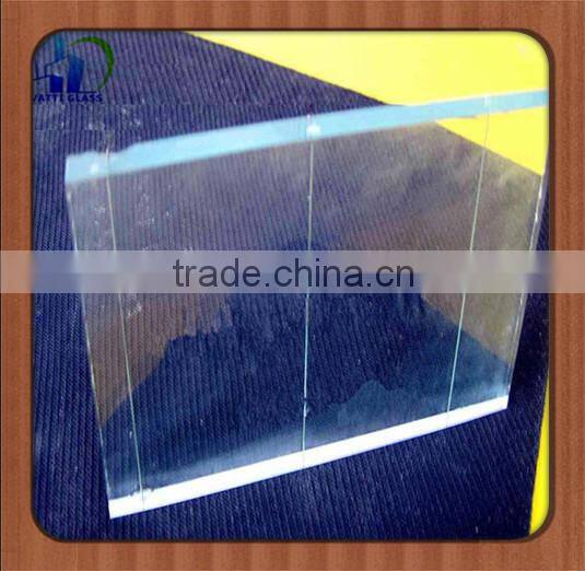 High quality fireproof glass panels clear toughened safety wire glass
