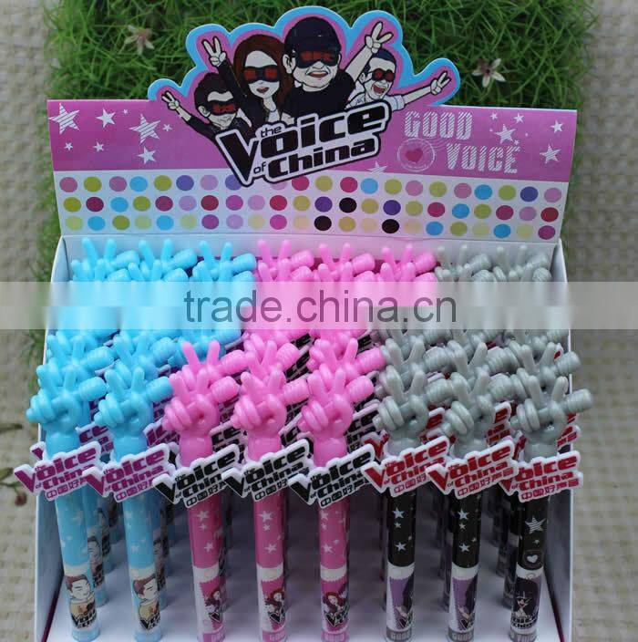 China good voice pen shape pen holder shape custom shape pen