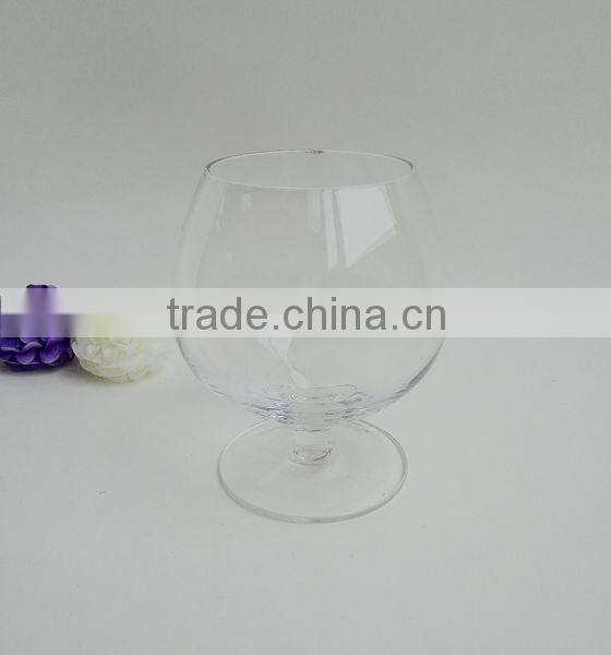 Crystal clear glass decanter from Cattelan Glassware