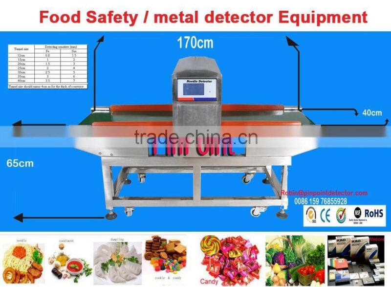Pinpoint Factory Food Needle Detector for OEM Industry