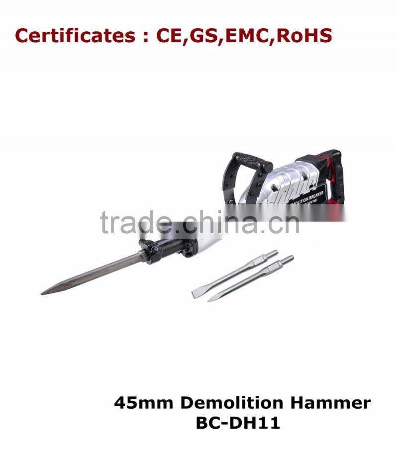 CE approved 1700w electric demolition hammer