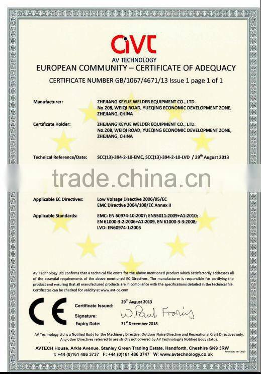 2013 hot selling portable dc ac inverter tig welder