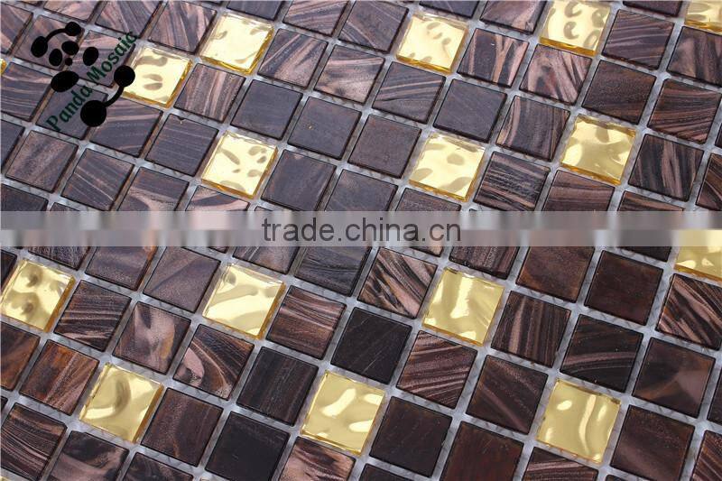 SMG12 wall kids adhesive mosaic stickers wall mosaic decoration glass mosaic