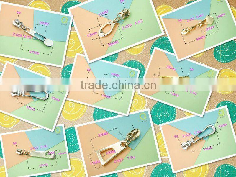 custom zippers sliders