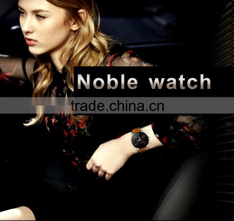 Luxurious watch 1.22" IPS Round Screen MTK2502 Heart Rate Monitor Waterproof Smart Watch K88H For Android and IOS