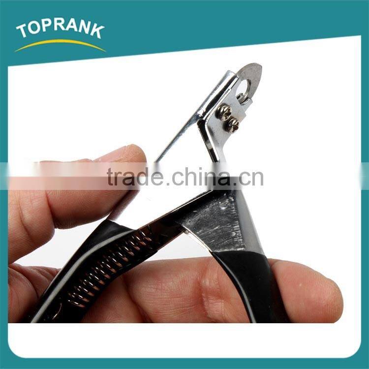 13*8cm pet safety scissors stainless iron dog nail clippers