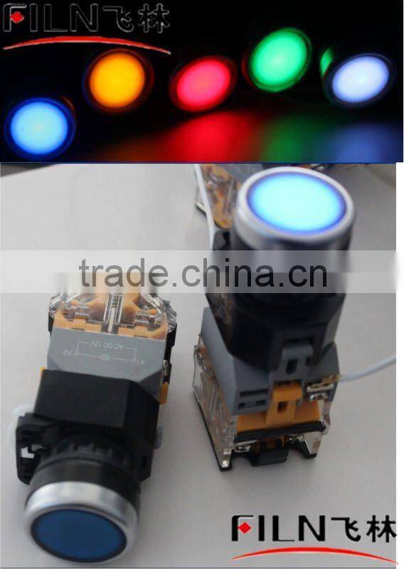 LA38-10D/203 remote heavy duty push button switch with symbol logo