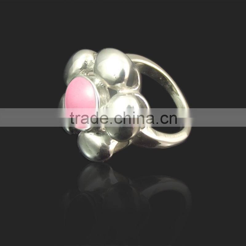 316L stainless steel enamel rings for women